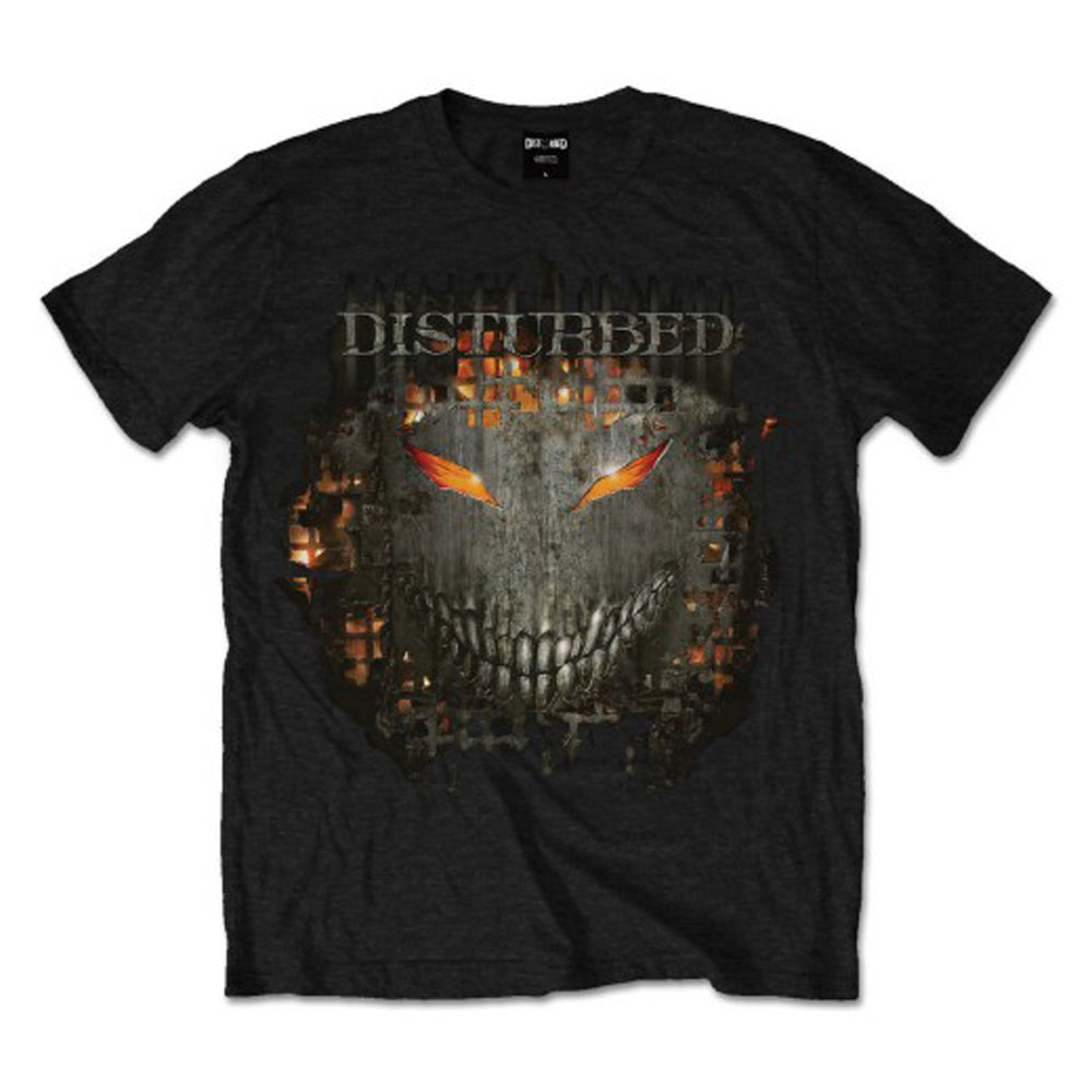 Disturbed - Fire Behind Heren Tshirt - Zwart